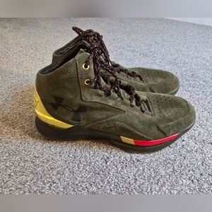 Under Armour Curry Lux 1 Green & Gold Men's Size 9